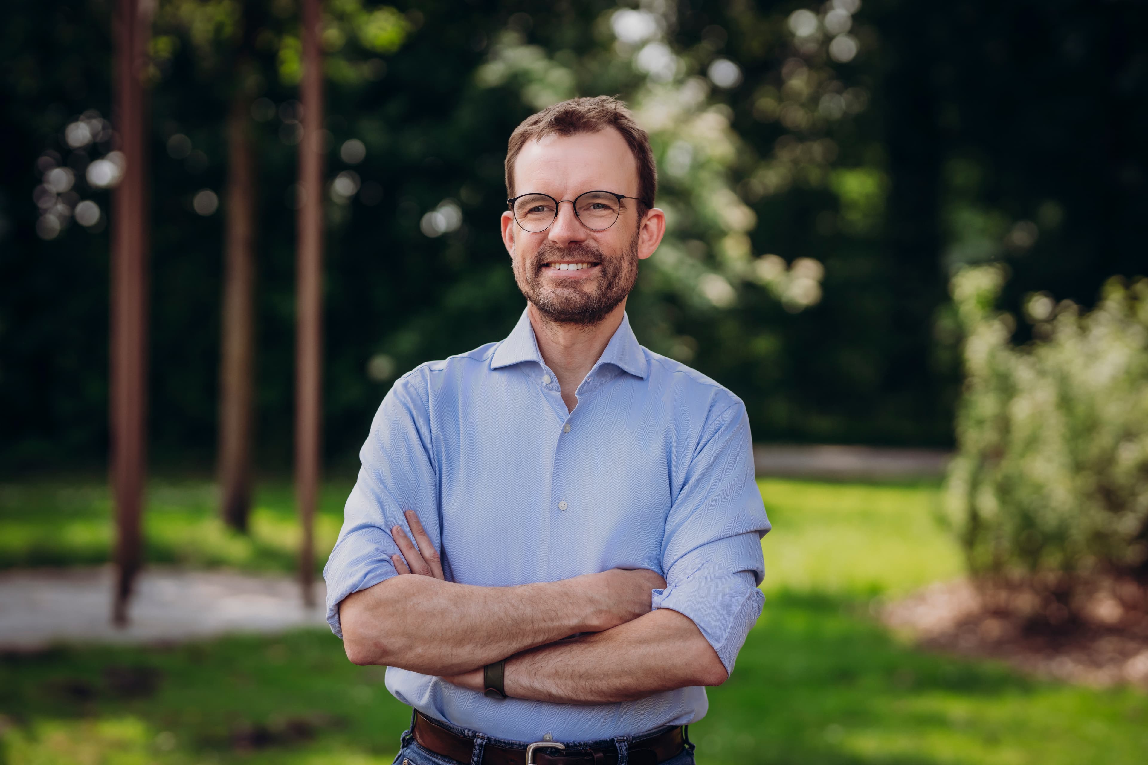 Ralf Marpert offen und natürlich im Grünen